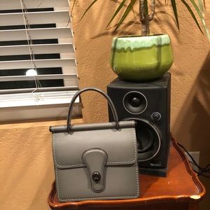 Grey coach top handle 18 Willis purse